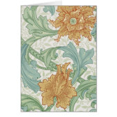 William Morris Single Stem Floral Pattern (Front)