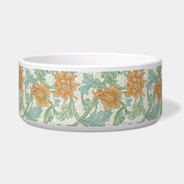 William Morris Single Stem Floral Pattern Bowl (Front)