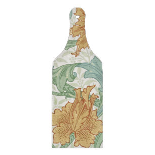 William Morris Single Stem Floral Pattern Cutting Board