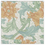 William Morris Single Stem Floral Pattern Fabric