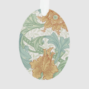 William Morris Single Stem Floral Pattern Ornament