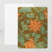 William Morris Single Stem Pattern Art Nouveau (Front/Back)
