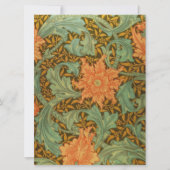 William Morris Single Stem Pattern Art Nouveau (Front)