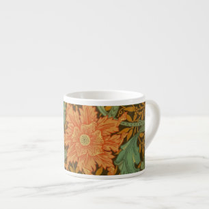 William Morris Single Stem Pattern Art Nouveau Espresso Cup