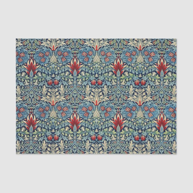 William Morris Snakehead Design Tissue Paper (Front)