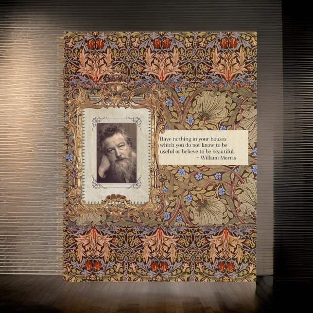 WILLIAM MORRIS SNAKEHEAD FLORAL NOTEBOOK (Creator Uploaded)