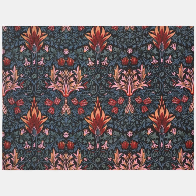 William Morris Snakeshead Dark Pattern Outdoor Rug (Front)