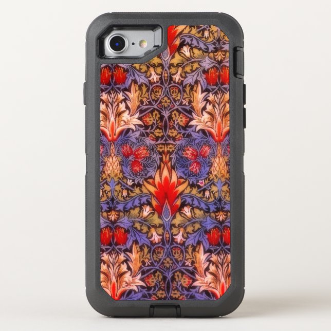 William Morris Snakeshead Decorative Pattern Otterbox iPhone Case (Back)