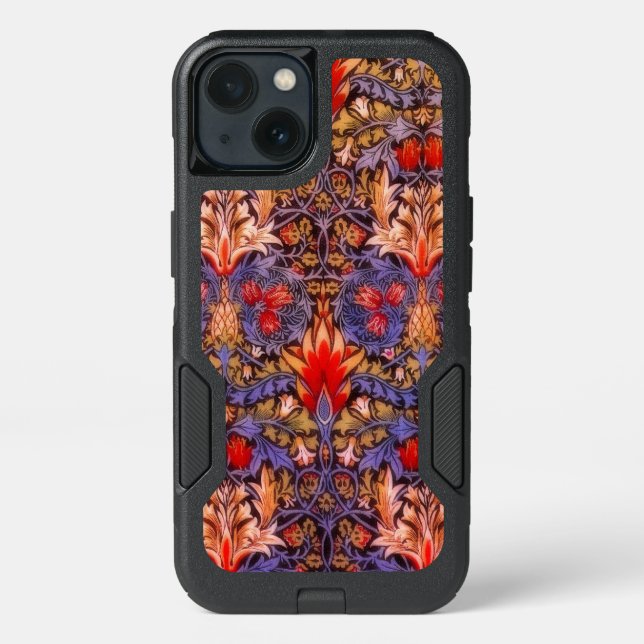 William Morris Snakeshead Decorative Pattern Otterbox iPhone Case (Back)