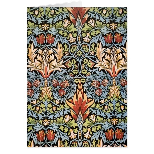 William Morris Snakeshead Design Cards (Front)