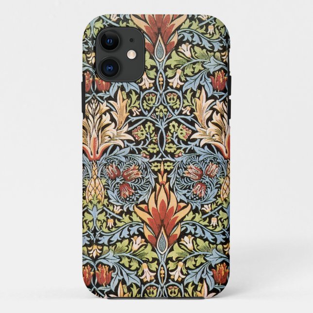 William Morris Snakeshead Design Case-Mate iPhone Case (Back)