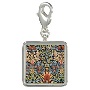 William Morris Snakeshead Design Charm