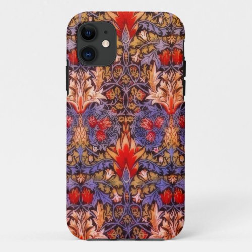 William Morris Snakeshead Exotic Pattern iPhone 11 Case