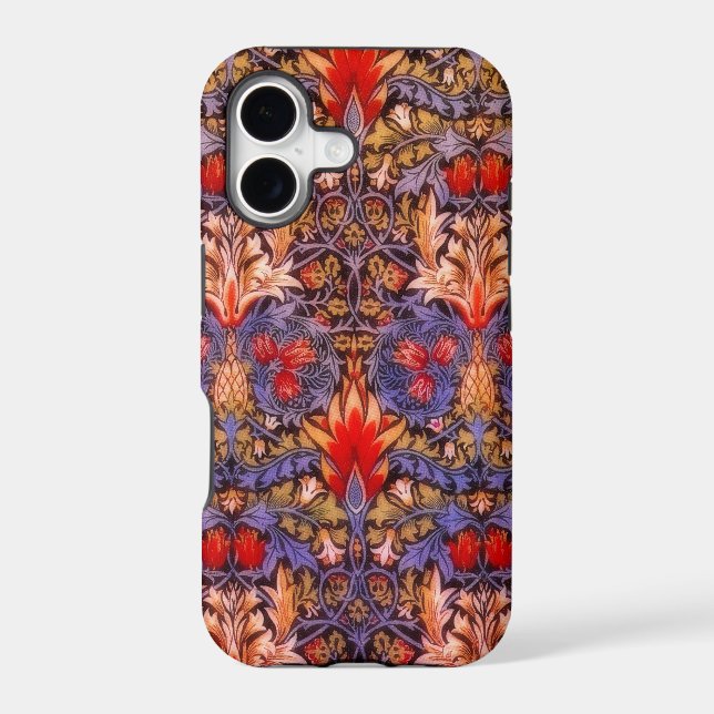 William Morris Snakeshead Exotic Pattern Iphone Case (Back)