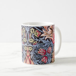 William Morris Snakeshead Floral Art Nouveau Coffee Mug
