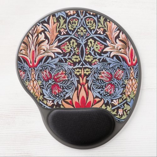 William Morris Snakeshead Floral Art Nouveau Gel Mouse Pad