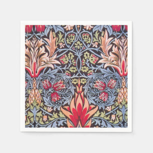 William Morris Snakeshead Floral Art Nouveau Napkins