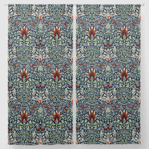 William Morris Snakeshead Floral Classic Botanical Blackout Curtains
