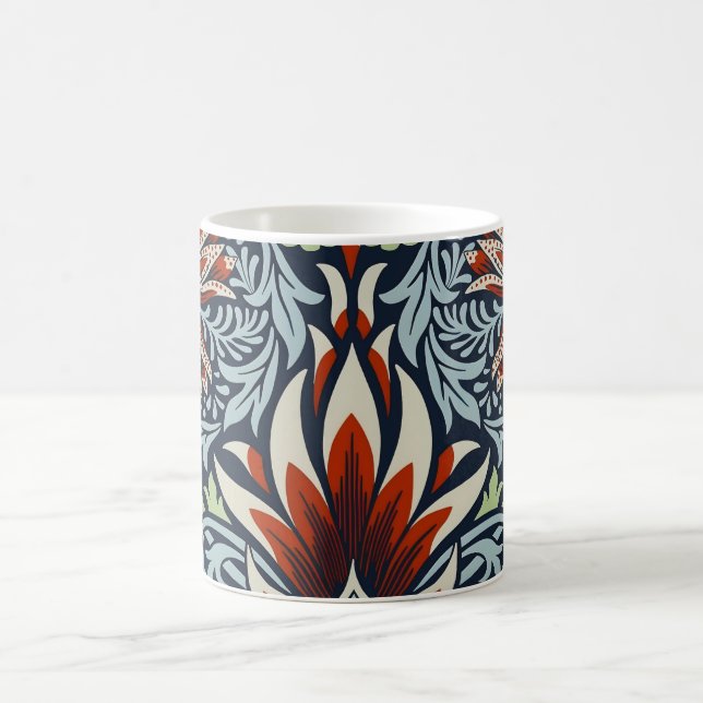 William Morris Snakeshead Floral Classic Botanical Coffee Mug (Center)