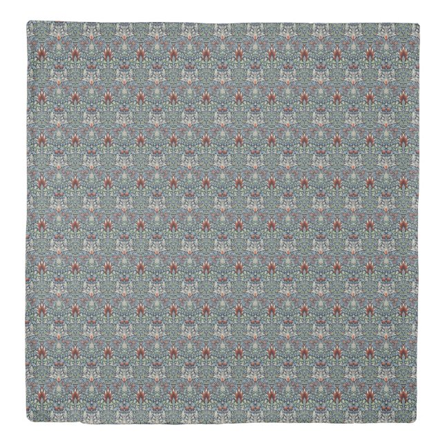 William Morris Snakeshead Floral Classic Botanical Duvet Cover (Front)