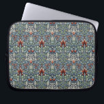 William Morris Snakeshead Floral Classic Botanical Laptop Sleeve<br><div class="desc">This is a digitally enhanced version of William Morris's Snakeshead(1876-1877) famous pattern. William Morris's "Snakeshead" is a botanical textile design that reflects the designer’s deep admiration for nature and his dedication to handcrafted artistry. The design features an intricate and stylized pattern of a distinctive flower known as the snakeshead fritillary...</div>