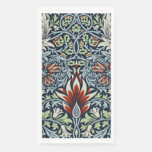 William Morris Snakeshead Floral Classic Botanical Paper Guest Towels
