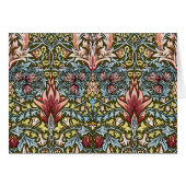 William Morris Snakeshead Floral Pattern (Front Horizontal)