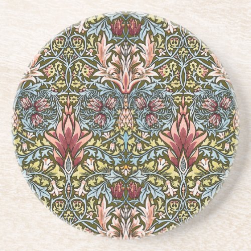 William Morris Snakeshead Floral Pattern Coaster