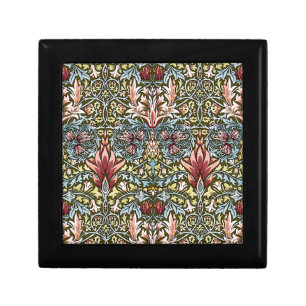 William Morris Snakeshead Floral Pattern Keepsake Box