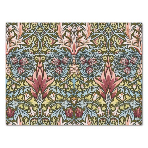 William Morris Snakeshead Floral Pattern Tissue Paper