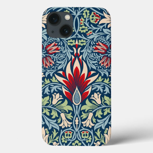 William Morris Snakeshead Fritillary Floral Design Case-Mate iPhone Case (Back)