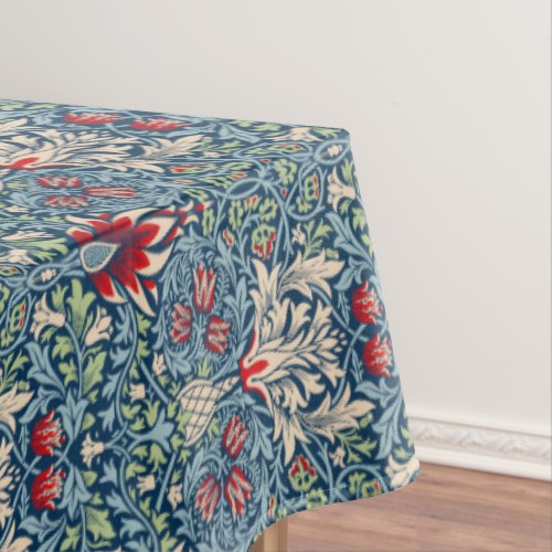 William Morris Snakeshead Fritillary Floral Design Tablecloth