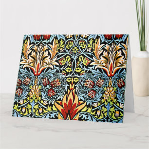 William Morris - Snakeshead Letterpress Thank You Card
