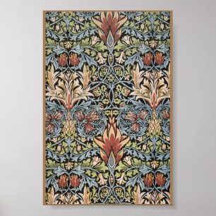 William Morris Snakeshead Printed Textile Poster
