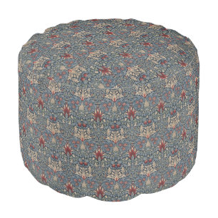 William Morris: Snakeshead Round Pouf
