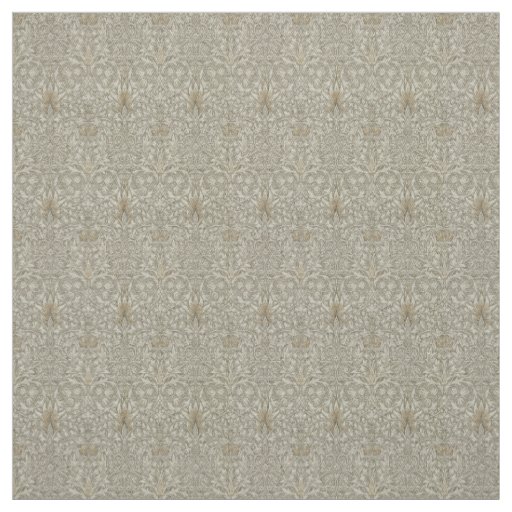 William Morris Snakeshead Stone Cream Fabric