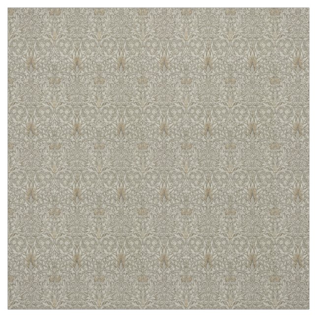 William Morris Snakeshead Stone Cream Fabric (Swatch)