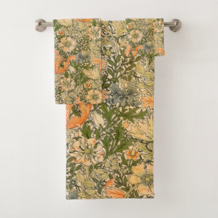 William Morris Spring Compton Flower Festival Bath Towel Set