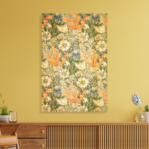 William Morris Spring Compton Flower Festival Canvas Print