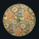 William Morris Spring Compton Flower Festival Dart Board<br><div class="desc">This is a digitally enhanced version of William Morris's Compton Floral Pattern(1896) famous pattern. "Compton" is a stunning wallpaper design created by the legendary British designer William Morris around 1896. This pattern exemplifies Morris's signature style, blending intricate floral and natural motifs with a deep appreciation for craftsmanship. The design features...</div>
