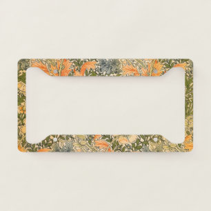 William Morris Spring Compton Flower Festival License Plate Frame