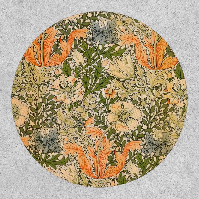 William Morris Spring Compton Flower Festival Patch (Front)