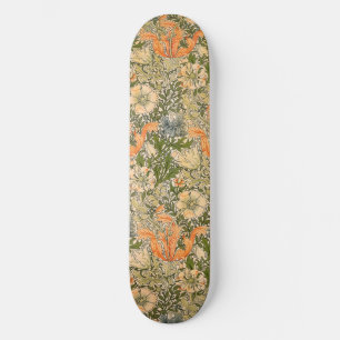 William Morris Spring Compton Flower Festival Skateboard