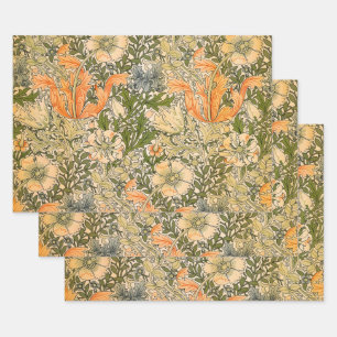 William Morris Spring Compton Flower Festival Wrapping Paper Sheets