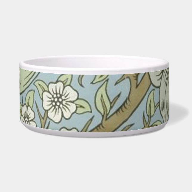 William Morris Spring Thicket: Antique Floral Bowl (Left)