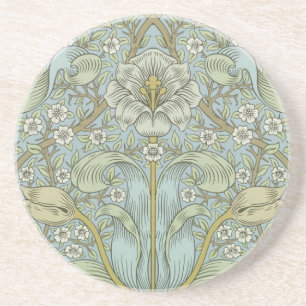 William Morris Spring Thicket: Antique Floral Coaster