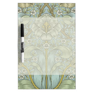 William Morris Spring Thicket: Antique Floral Dry-Erase Board