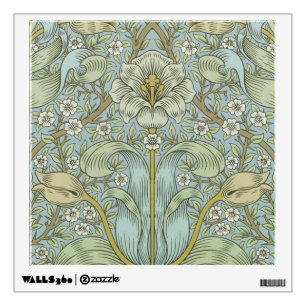 William Morris Spring Thicket: Antique Floral Wall Decal