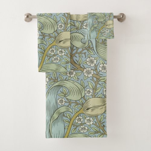 William Morris Spring Thicket Classic Pattern Bath Towel Set