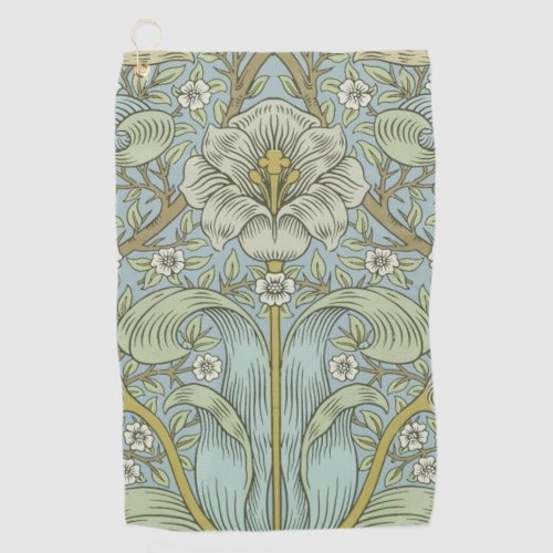 William Morris Spring Thicket Classic Pattern Golf Towel